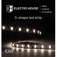 LED лента 10Вт 12В SMD2835 120 диодов, теплый белый 3000K, серия S-Shape, гарантия 3 года LED лента 10Вт 12В SMD2835 120 диодов, теплый белый 3000K, серия S-Shape, гарантия 3 года