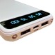 Power Bank 10000 mAh с фонариком type-c Белый