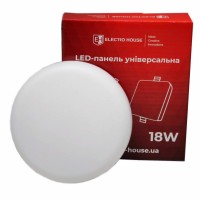 LED панель универсальная Круглая 4000К 18 Вт 1500 Лм