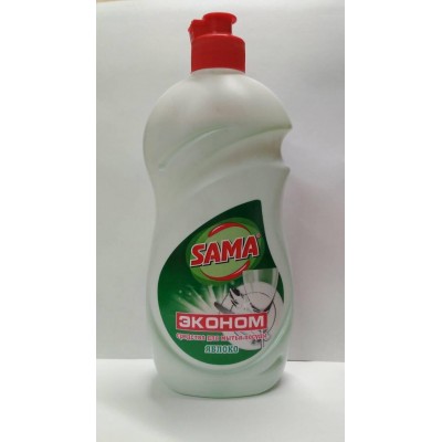 Средство для мытья посуды Економ яблоко 500г (1 шт) Средство для мытья посуды Економ яблоко 500г (1 шт)