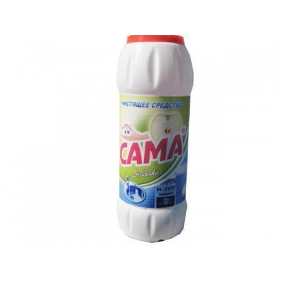 Чистящий порошок для мытья посуды САМА Яблоко 500гр (1 шт) Чистящий порошок для мытья посуды САМА Яблоко 500гр (1 шт)