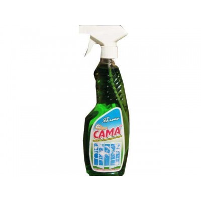 Средство моющее  для стекла и зеркал САМА яблоко 500г (курок) (1 шт)