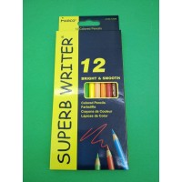 Карандаши цветные набор 12 цветов marco 4100-12 CB superb writer( марко) (1 пачка)