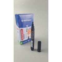 Маркер перманентный  1.0 -4,6mm скошенный  тм Centropen код8576 (10 шт)