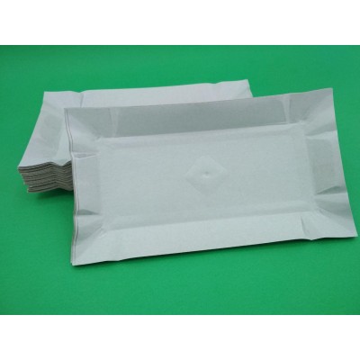 Одноразовые бумажные тарелки  140х250х0,3 большая (100 шт)