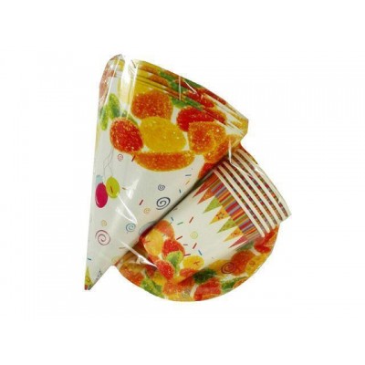 Одноразовый набор бумажной посуды №1/19 Одноразовый набор бумажной посуды №1/19