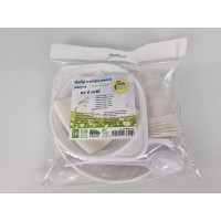 Набор посуды из пластмас Набор посуды из пластмас