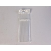 Трубочка для  коктейлей прозрачная  (25шт) ТМ 