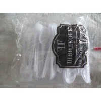 Ложка одноразовая   столовая белая Юнита (100 шт)