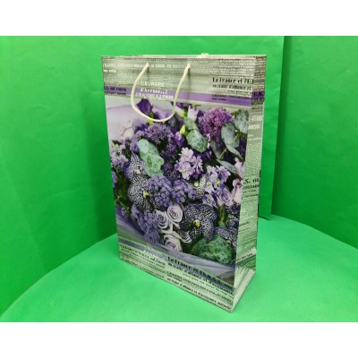 Пакет бумажный гигант вертиркальный (30х42х12)(артGV-001) (12 шт)