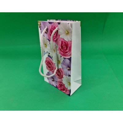 Пакет бумажный подарочный малый 11/18/5(арт М027) (12 шт)