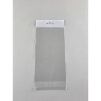 Пакет прозрачный полипропиленовый + скотчк  12*22+4/25мк +скотч(+еврослот3,5) (1000 шт)