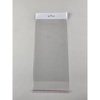 Пакет прозрачный полипропиленовый + скотчк  14*26+4/25мк +скотч(+еврослот3,5) (1000 шт)