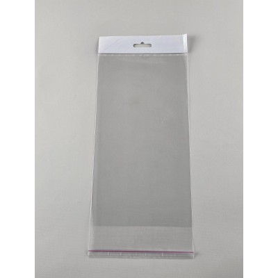 Пакет прозрачный полипропиленовый + скотчк  14*26+4/25мк +скотч(+еврослот3,5) (1000 шт)