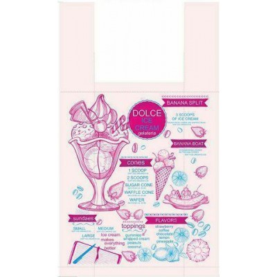 Пакет майка полиэтиленовая размер 32х55 