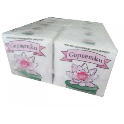 Салфетка для сервировки 35лист Лилия однотонная (14 пачка) Салфетка для сервировки 35лист Лилия однотонная (14 пачка)