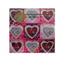 Дизайнерская салфетка (ЗЗхЗЗ, 20шт) Luxy Сердечко (210) (1 пачка) Дизайнерская салфетка (ЗЗхЗЗ, 20шт) Luxy Сердечко (210) (1 пачка)