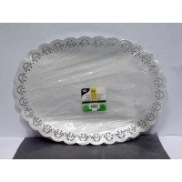 Салфетка ажурная  овальная 37х50 (100шт)