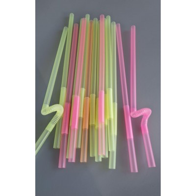 Трубочка d8-27см Люминисцентная  (Артистик8 50х50) (50 шт)