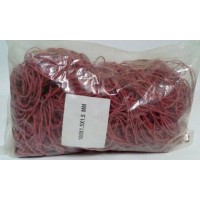 Резинка для банкнот №100 ( красная) *1,5мм  1 кг 