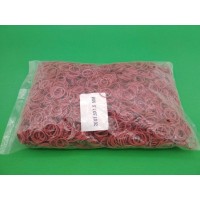 Резинка канцелярская   №20 ( красная)*1,5мм  1 кг 