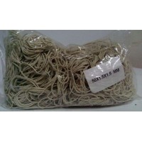 Резинки банковские  №50 ( белая )*1,5мм  1 кг 