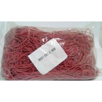 Для денег Резинка  №90 ( красная )*1,5мм  1 кг 