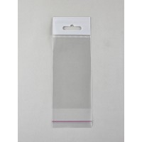 Пакет прозрачный полипропиленовый + скотчк  6*10,5+3/25мк +скотч(+еврослот3,5) (1000 шт)