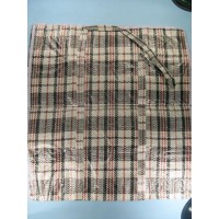 Сумка полипропиленовая, хозяйственная , клетчатая №-2 (40*44*15см) на змейке (12 шт)
