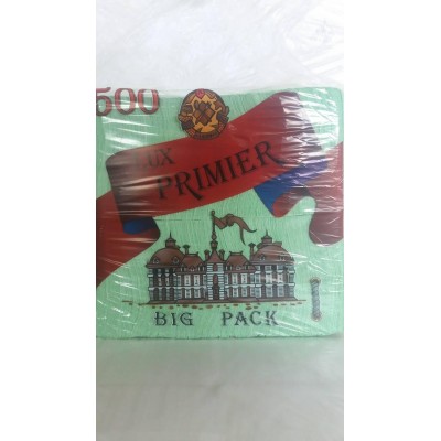 Бумажная салфетка  500лист Премьер Зеленый (1 пачка)