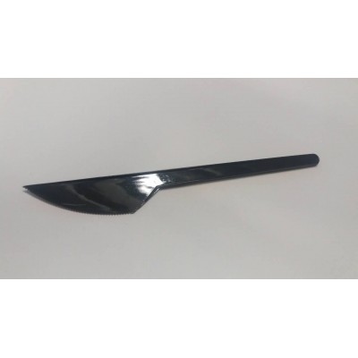 Нож Супер стекловидный черный (100 шт)