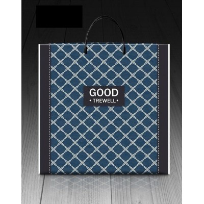 Пакет-сумка 40х45 з пластиковою ручкою  