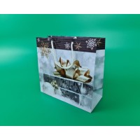 Пакет квадратный Новый Год размер 23/24/10 NGKV-16 (12 шт)