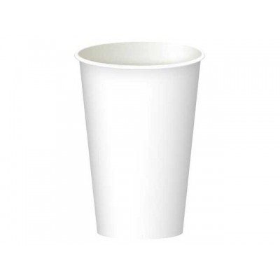 Стакан  бумажный 500 мл(16oz) Белый Маэстро (35 шт)