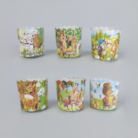 Форма для Пасхи бумажная (65*70) Детская (100гр) (50 шт)