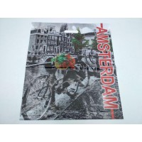 Пакеты с прорезной ручкой с рисунком размер 45х53 