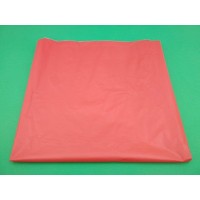 Полиэтиленовая скатерть одноразовая размер 105х200 красная 25 шт/уп.