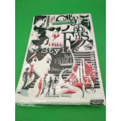 Пакеты с вырубной ручкой (20*30) 