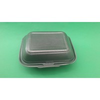 Ланч-бокс из вспененного полистирола с крышкой  (190*150*60) Черный HP-9 (250 шт)