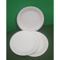 Одноразовые тарелки бумажные   диаметр 170мм (100 шт)