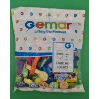 Воздушные шарики ассорти пастель 5