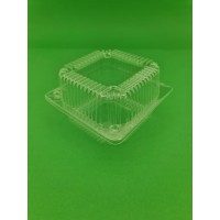 Контейнер пластиковый с откидной крышкой V560мл ПС-7 (50 шт) Контейнер пластиковый с откидной крышкой V560мл ПС-7 (50 шт)