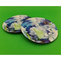 Бумажная тарелка с рисунком  18см