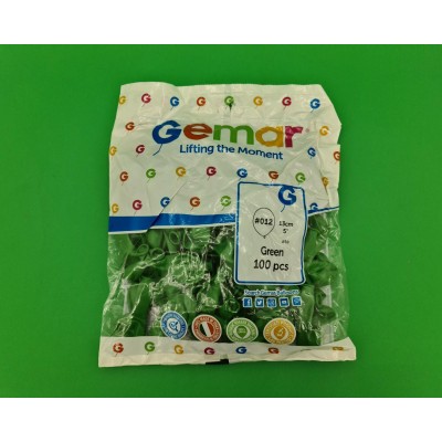 Воздушные шарики пастель зеленый 5