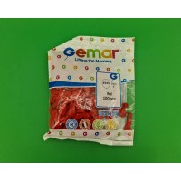 Воздушные шарики пастель красный 5