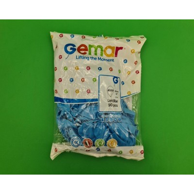 Воздушные шарики светло голубые 12