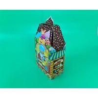 Новогодняя коробка для конфет №221 (700гр) Выпечка Деда мороза (25 шт)