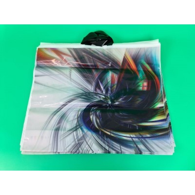 Пакет 60*50 петлевая ручка Абстракция Комсерв (25 шт)