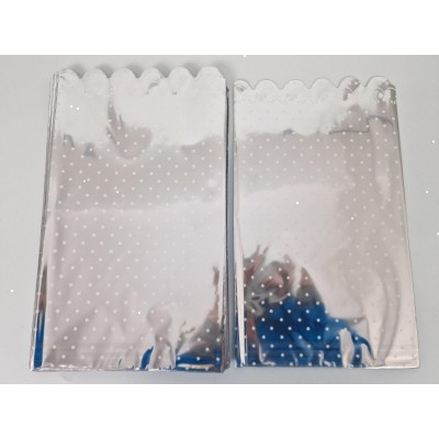 Пакет с рисунком для упаковки подарков   (20*35) №51 фольгированный ассорти (100 шт)