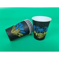 Бумажные стаканы цветные 175мл 